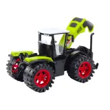 Traktor zabawkowy z dużymi kołami do kreatywnej zabawy na farmie