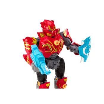 Zbliżenie na robota edukacyjnego z elementami świetlnymi i dźwiękowymi