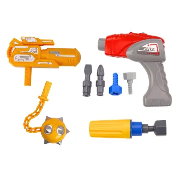 Kompletny zestaw robot do skręcania dla małych inżynierów, z wiertarką