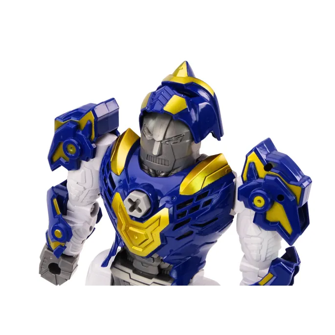 Interaktywny robot z akcesoriami: śrubokręt, broń i wiertarka dla dzieci