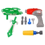 Zabawka edukacyjna – robot do konstrukcji z dźwiękami i światłami