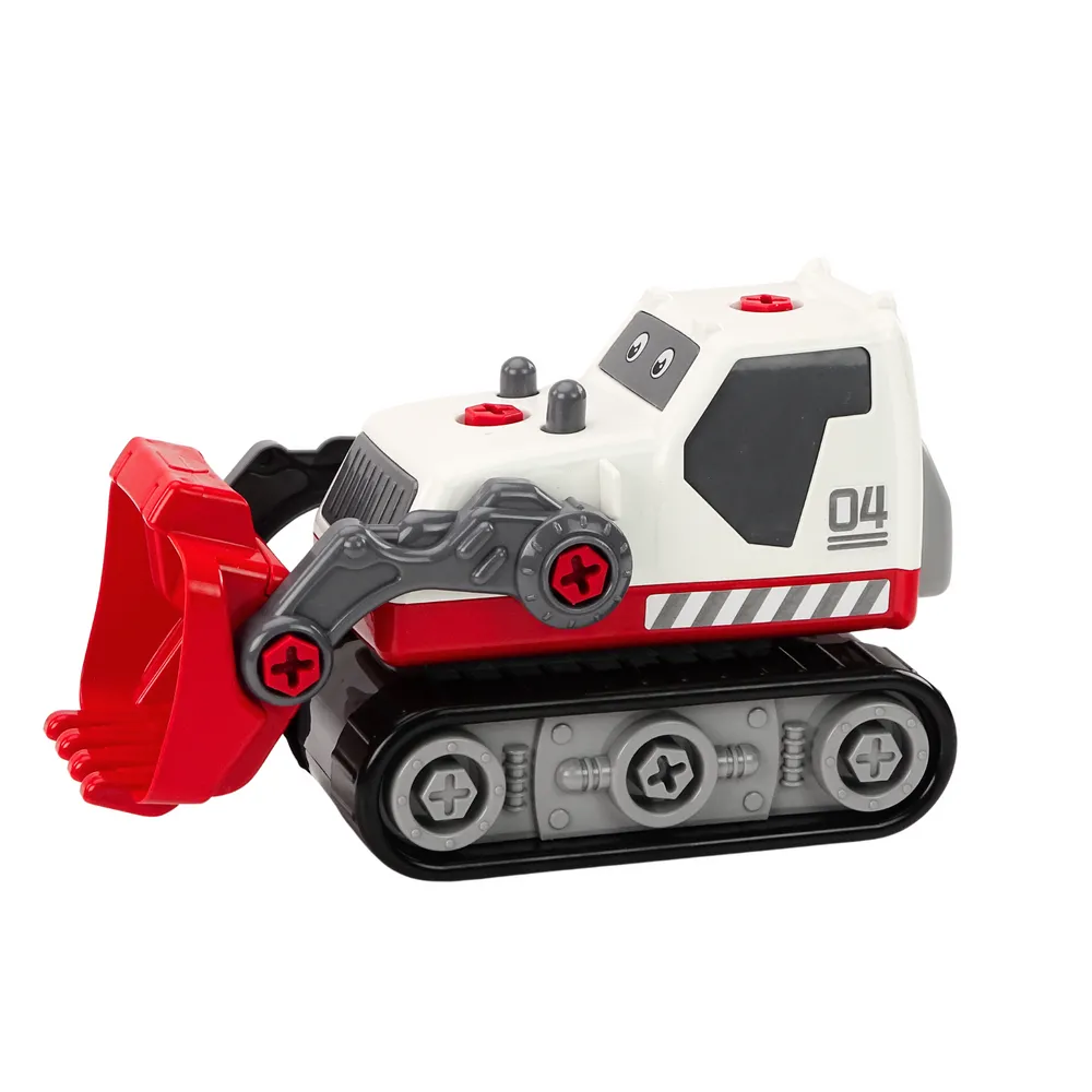 Edukacyjna koparka DIY dla najmłodszych konstruktorów