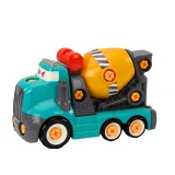 edukacyjna ciężarówka betoniarka dla małych konstruktorów