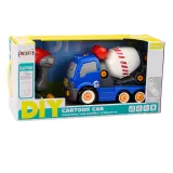 Komplet do samodzielnego montażu – zabawkowa betoniarka dla dzieci