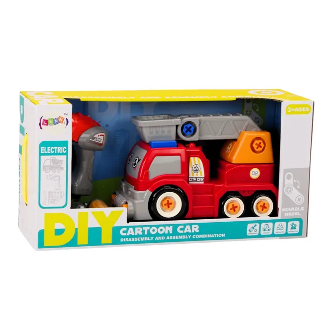 Ciężarówka z akcesoriami i narzędziami idealna na prezent dla dzieci