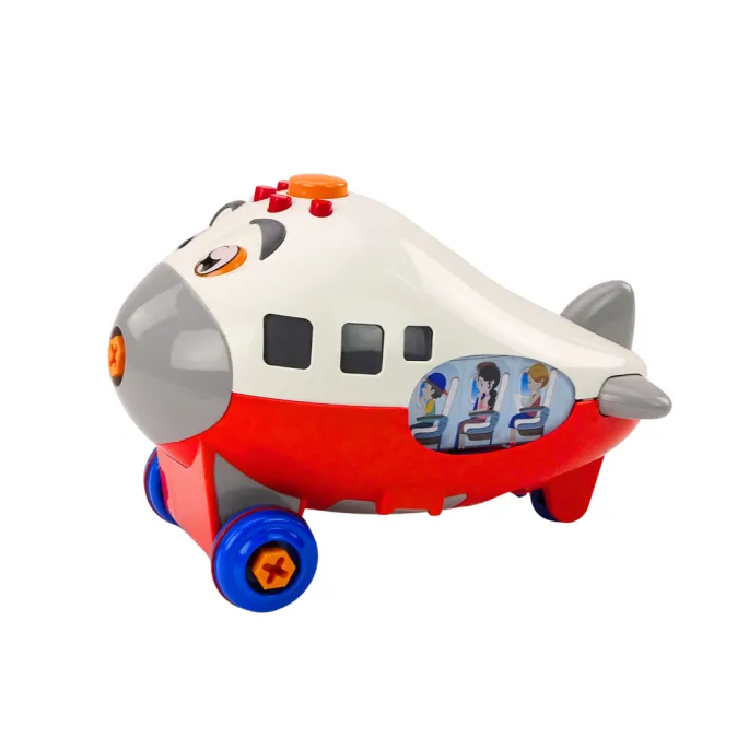 Zabawka samolot do montażu i demontażu dla maluchów 3+