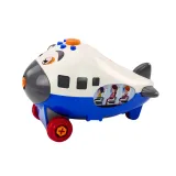 Kreatywny zestaw DIY samolot z realistycznymi skrzydłami i śmigłem