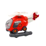 Edukacyjny helikopter DIY dla dzieci do samodzielnego montażu