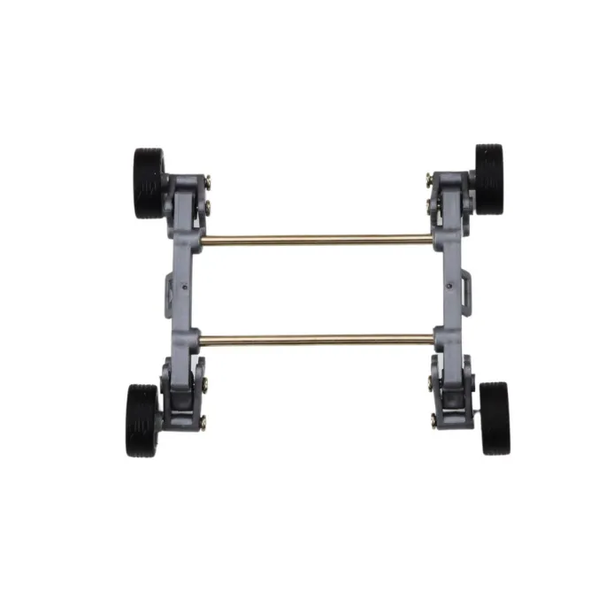 Ruchome haki dźwigu ciężarówki zabawkowej – zabawa dla małego konstruktora