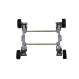 Ruchome haki dźwigu ciężarówki zabawkowej – zabawa dla małego konstruktora