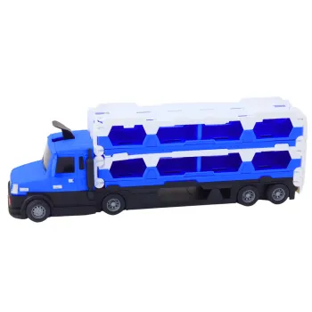 Lora Laweta Tor Wyścigowy 2w1 Światła Dźwięki Znaki Autka Niebieska