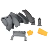 Komplet dla dzieci: straż, szpital, wieża i interaktywne elementy