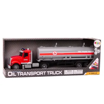 Zabawka ciężarówka cysterna rozwijająca kreatywność i zdolności manualne
