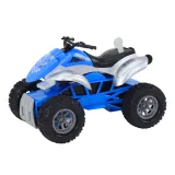 Zabawka quad z przyczepą do przewozu łodzi oraz skuterem wodnym dla dzieci