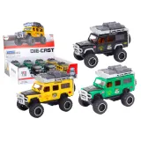 Metalowy samochód terenowy Guard 1:32 z efektem świateł i dźwięków