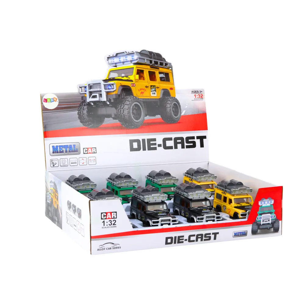 Auto terenowe Guard 1:32 – idealny prezent dla małych miłośników motoryzacji