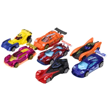 Zestaw Resoraków w Walizce – Autka Sportowe, Sygnalizacja, Droga – 50 Elementów