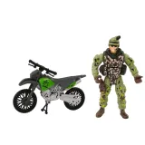 komplet pojazdów wojskowych ze światłami i dźwiękiem dla dzieci