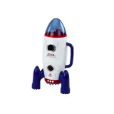 Otwierana rakieta kosmiczna z kosmonautami i pojazdem dla dzieci