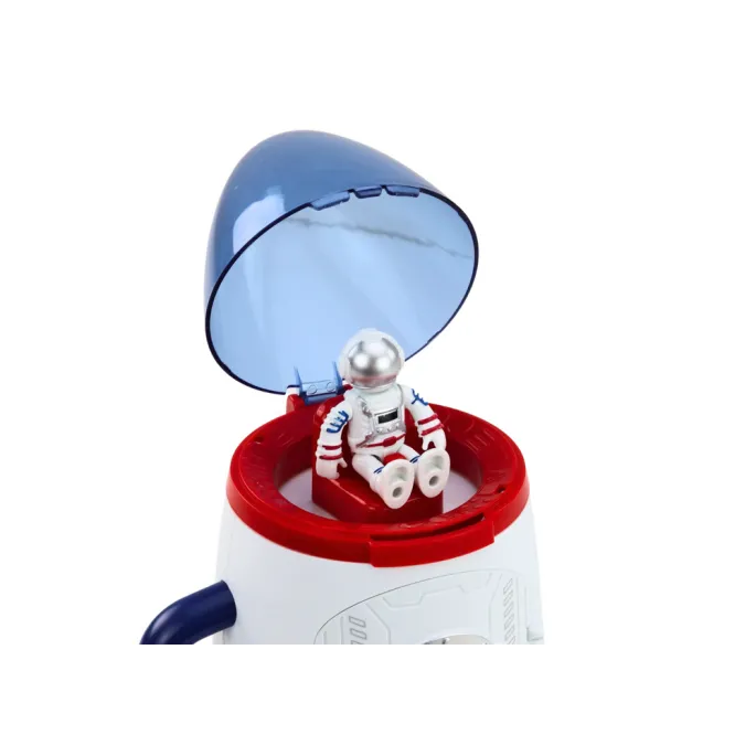 Zestaw zabawkowy rakieta kosmiczna z figurkami kosmonautów