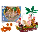 Model statku rzymskiego z efektami świetlnymi i dźwiękowymi dla dzieci