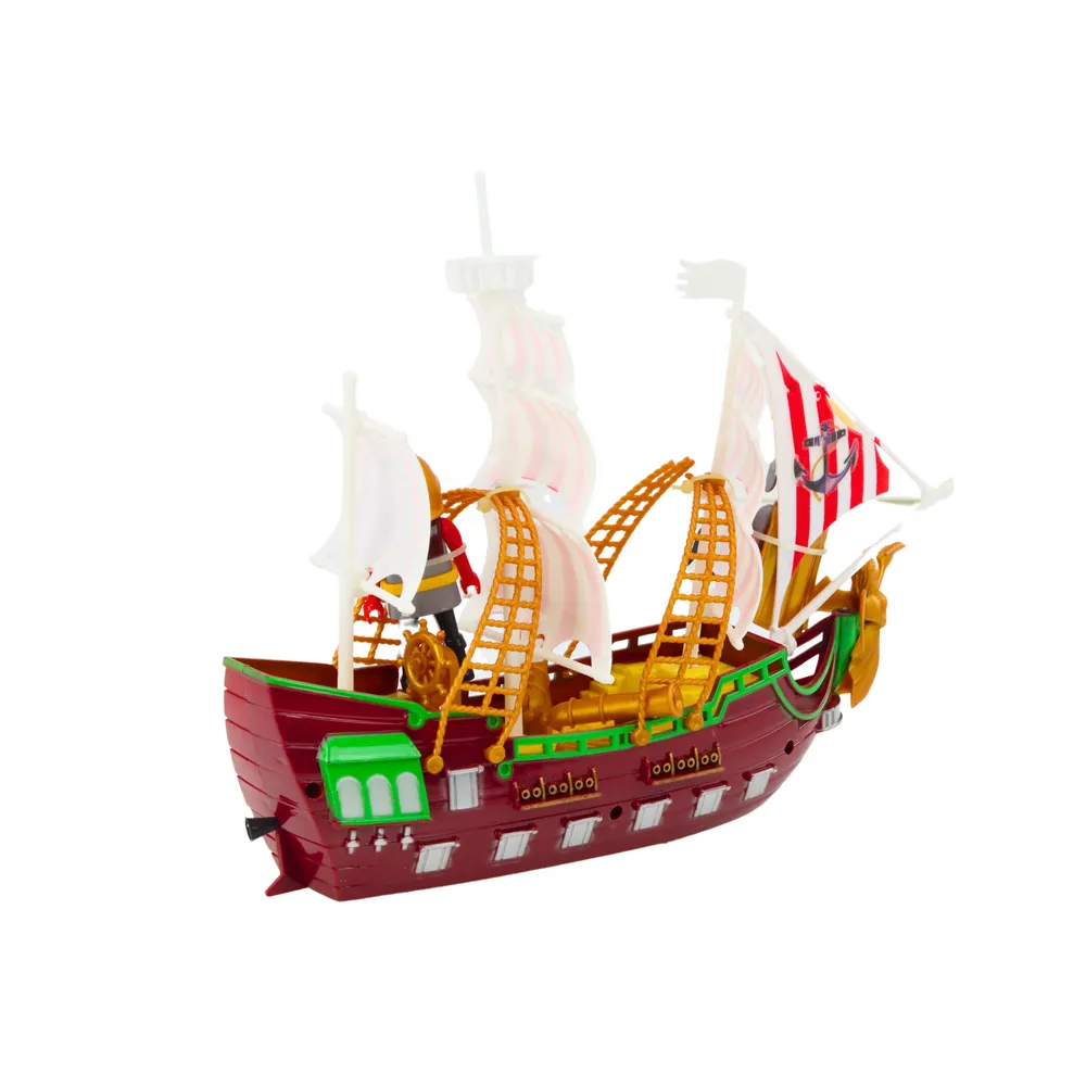 Edukacyjna zabawka – statek starożytnego Rzymu z akcesoriami