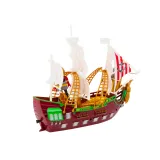 Edukacyjna zabawka – statek starożytnego Rzymu z akcesoriami