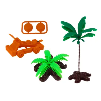 Statek rzymski z ruchomymi elementami i efektami dla małych odkrywców