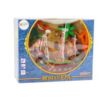 Kreatywny zestaw do odgrywania bitew morskich w świecie Rzymian