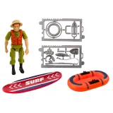 Kolorowy samochód zabawka z akcesoriami wodnymi do kreatywnej zabawy