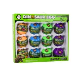 Interaktywna edukacyjna zabawka dinozaury w jajkach do rozkręcania
