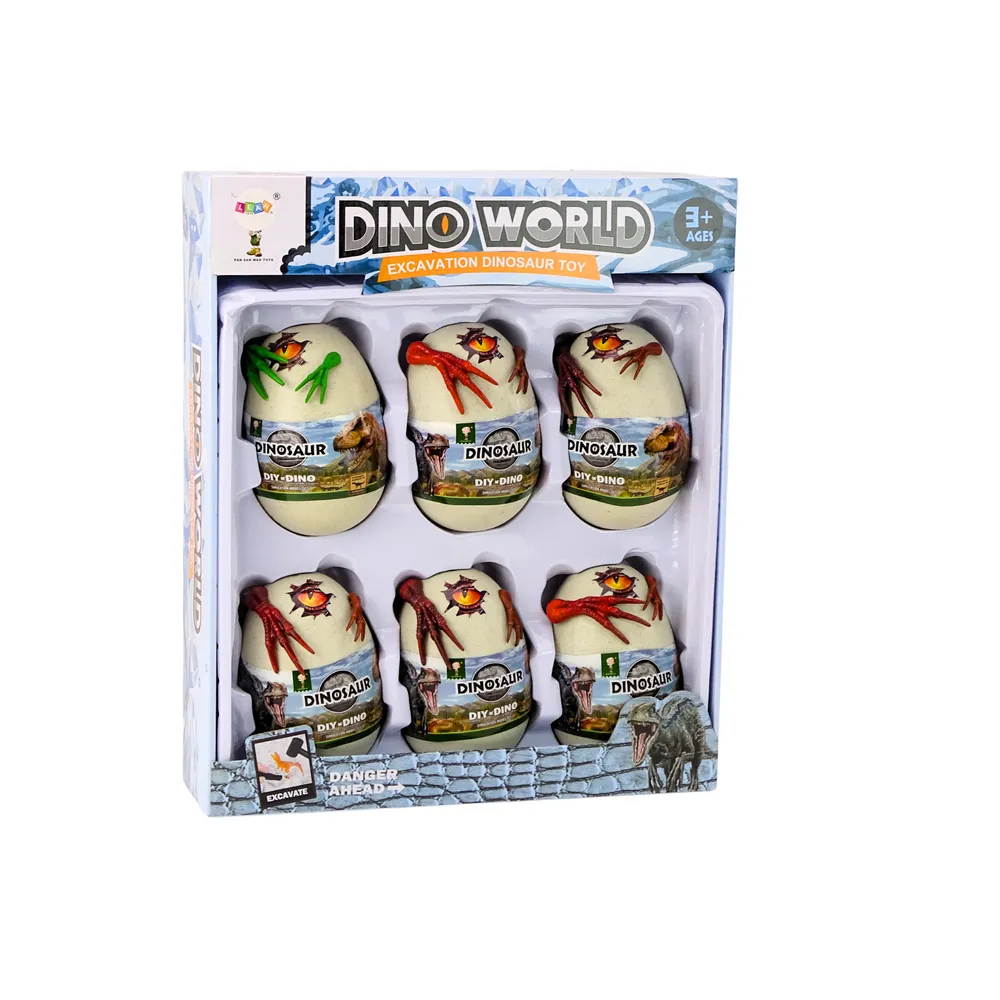 Zestaw do kreatywnej zabawy i nauki o dinozaurach