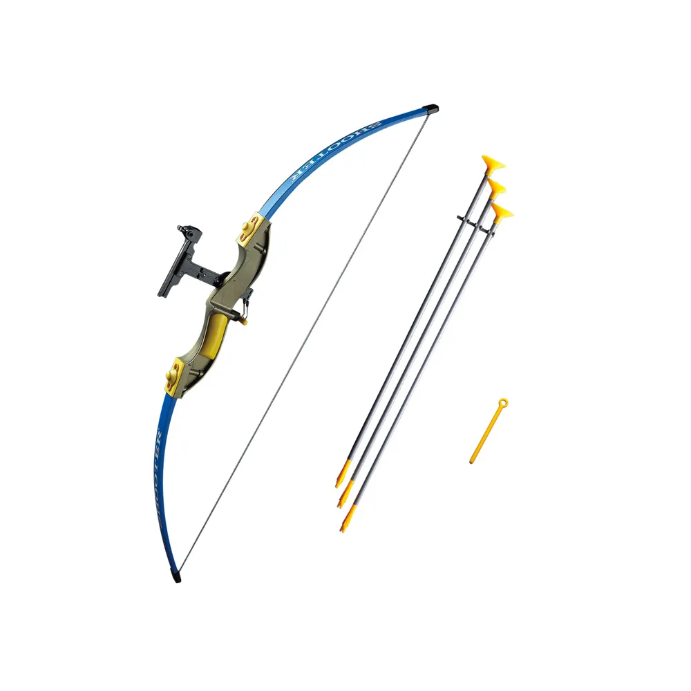 Duży łuk zabawkowy z kolorowymi elementami i akcesoriami dla dzieci