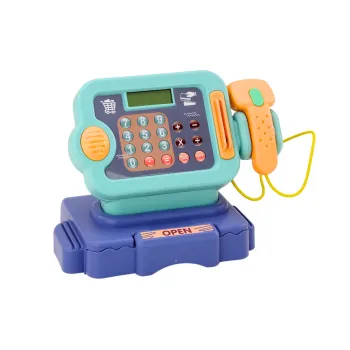 Interaktywna kasa fiskalna z efektami świetlnymi i dźwiękowymi