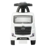 Jeździk dziecięcy Mercedes Actros 3316TA w kolorze białym z profilu