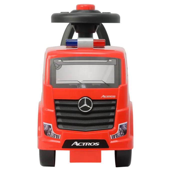 Realistyczny jeździk Mercedes Actros Policja na podwórku