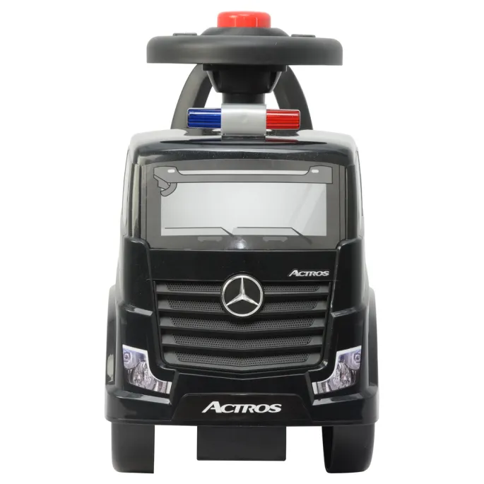 Mercedes Actros Policja 3316A czarny dla małego fana motoryzacji