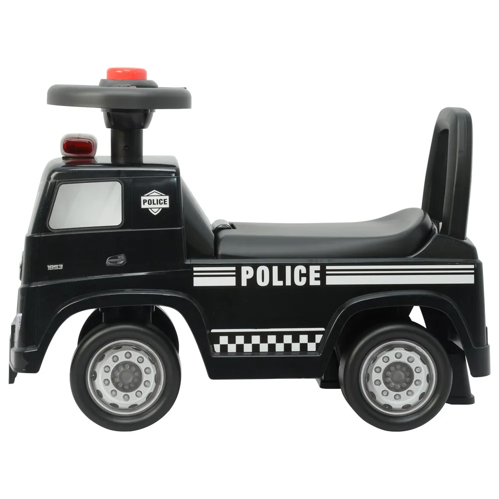 Pojazd na odpychanie Mercedes Policja dla aktywnej zabawy dzieci