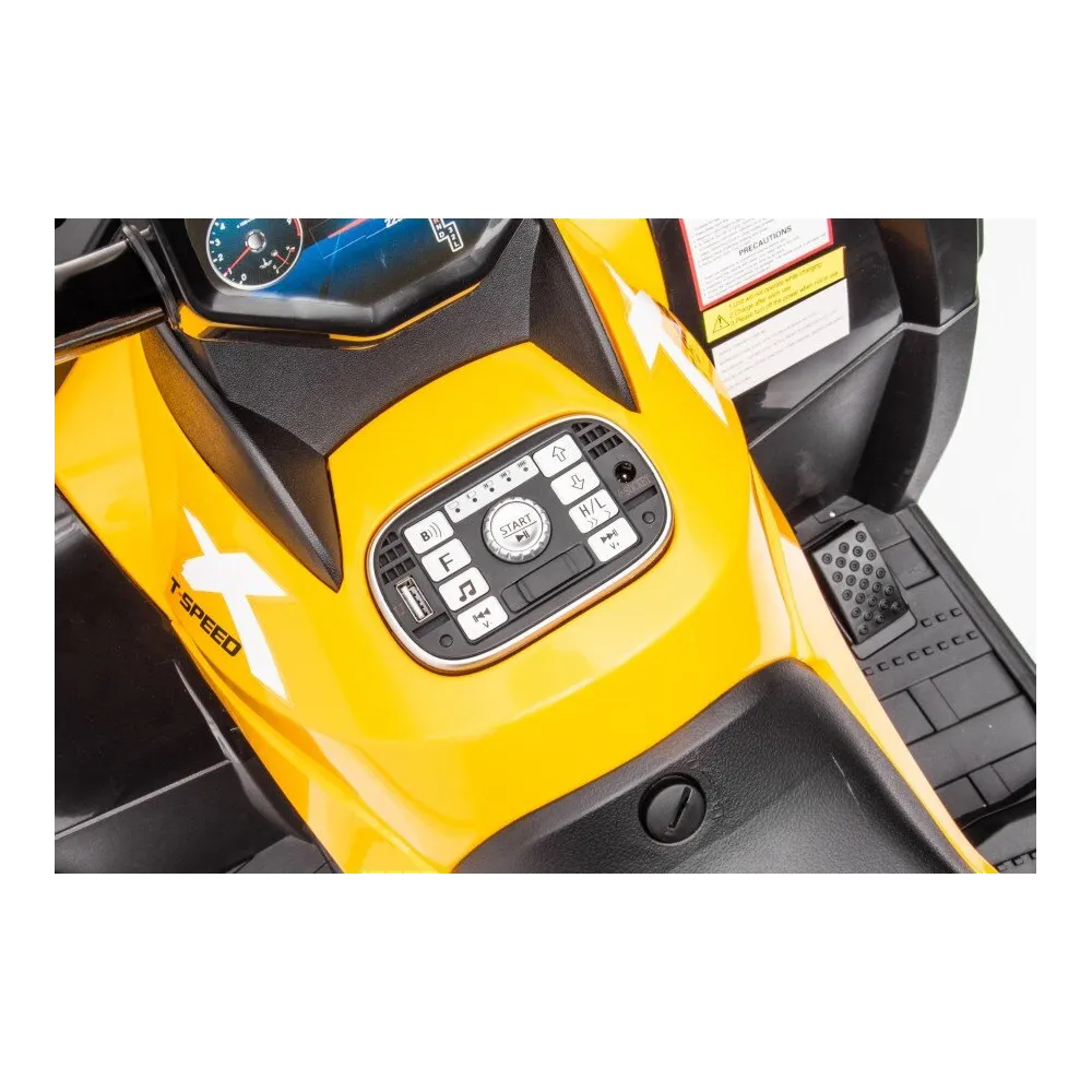 Quad Na Akumulator S615 Żółty 24V