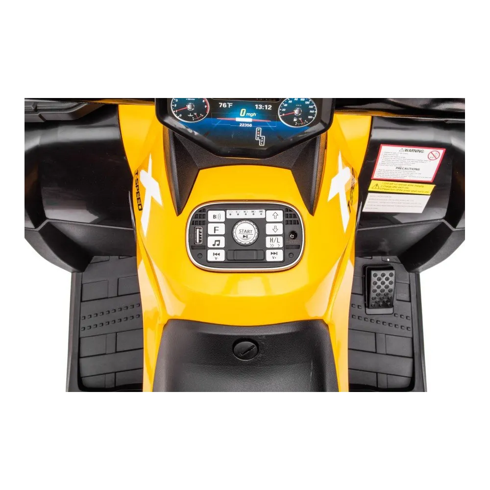 Quad Na Akumulator S615 Żółty 24V