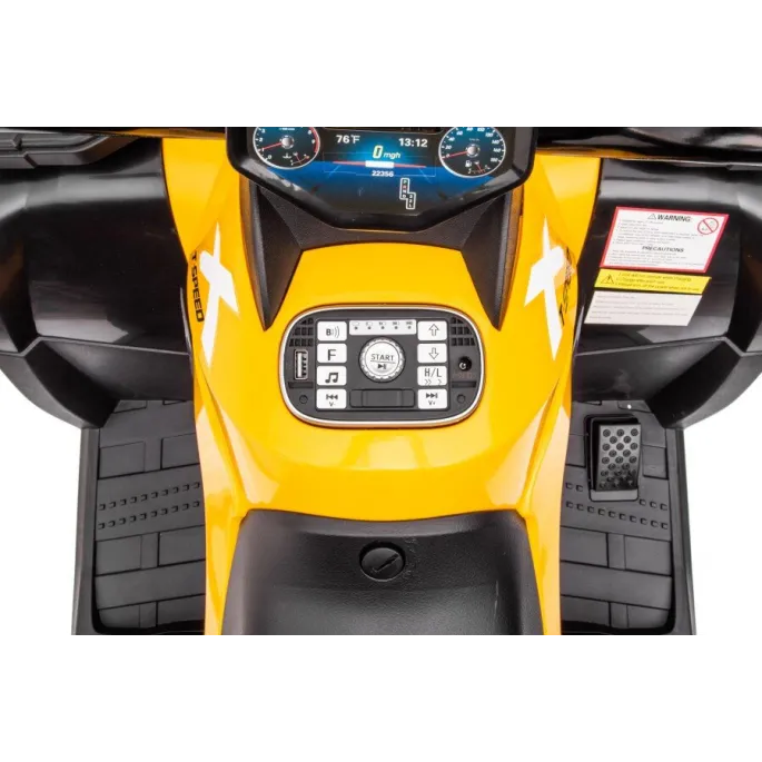 Quad Na Akumulator S615 Żółty 24V