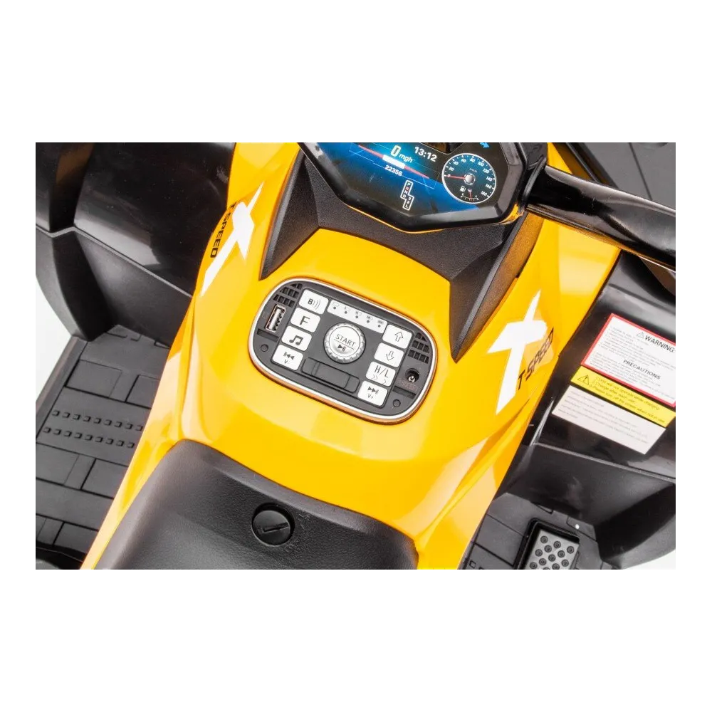 Quad Na Akumulator S615 Żółty 24V