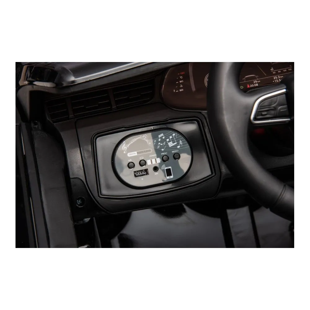 Auto na Akumulator Audi Q7 Czarne Lakierowane