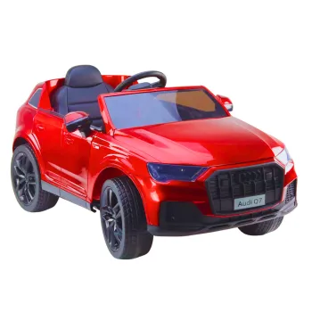 Auto Na Akumulator Audi Q7 Czerwone Lakierowane