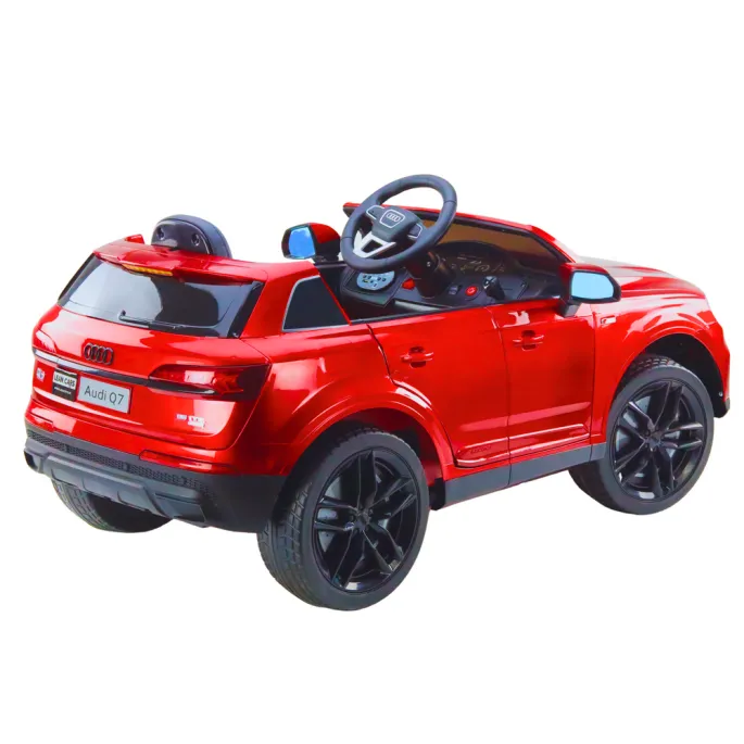 Auto Na Akumulator Audi Q7 Czerwone Lakierowane