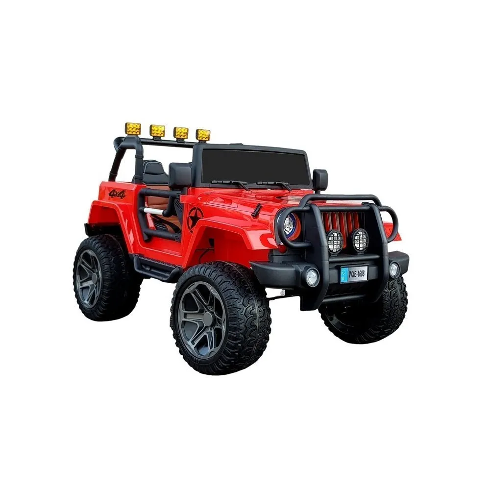 Auto na Akumulator WXE-1688 4x4 Czerwony STRONG