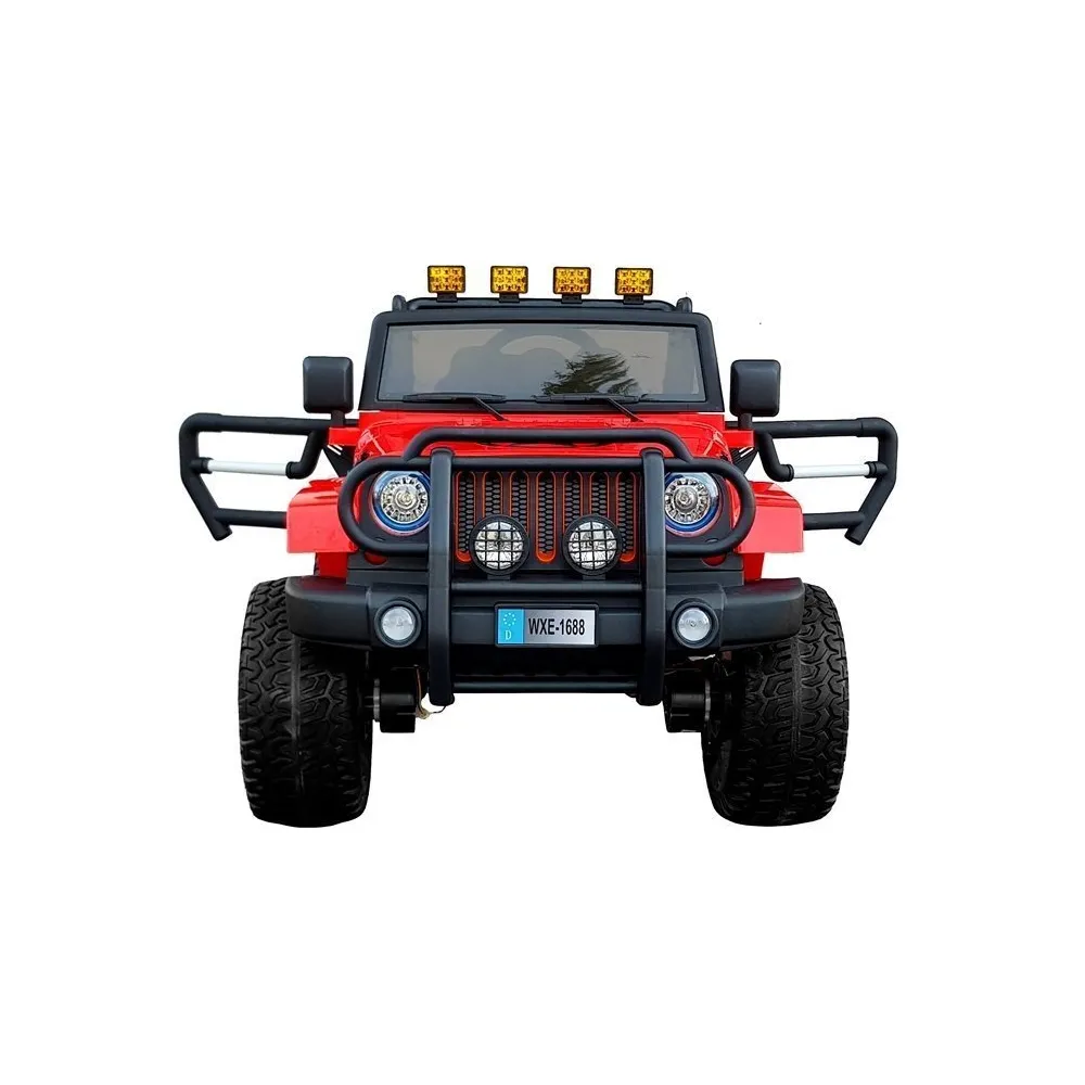 Auto na Akumulator WXE-1688 4x4 Czerwony STRONG