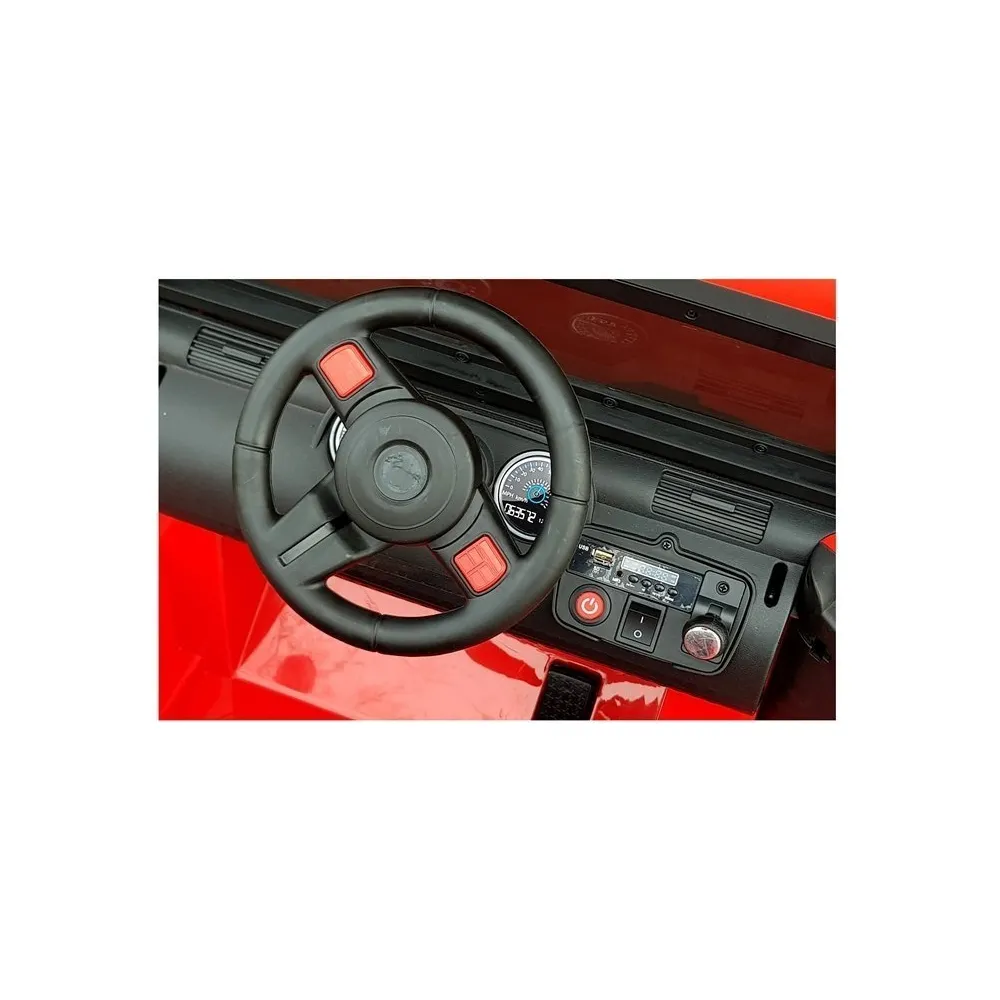 Auto na Akumulator WXE-1688 4x4 Czerwony STRONG