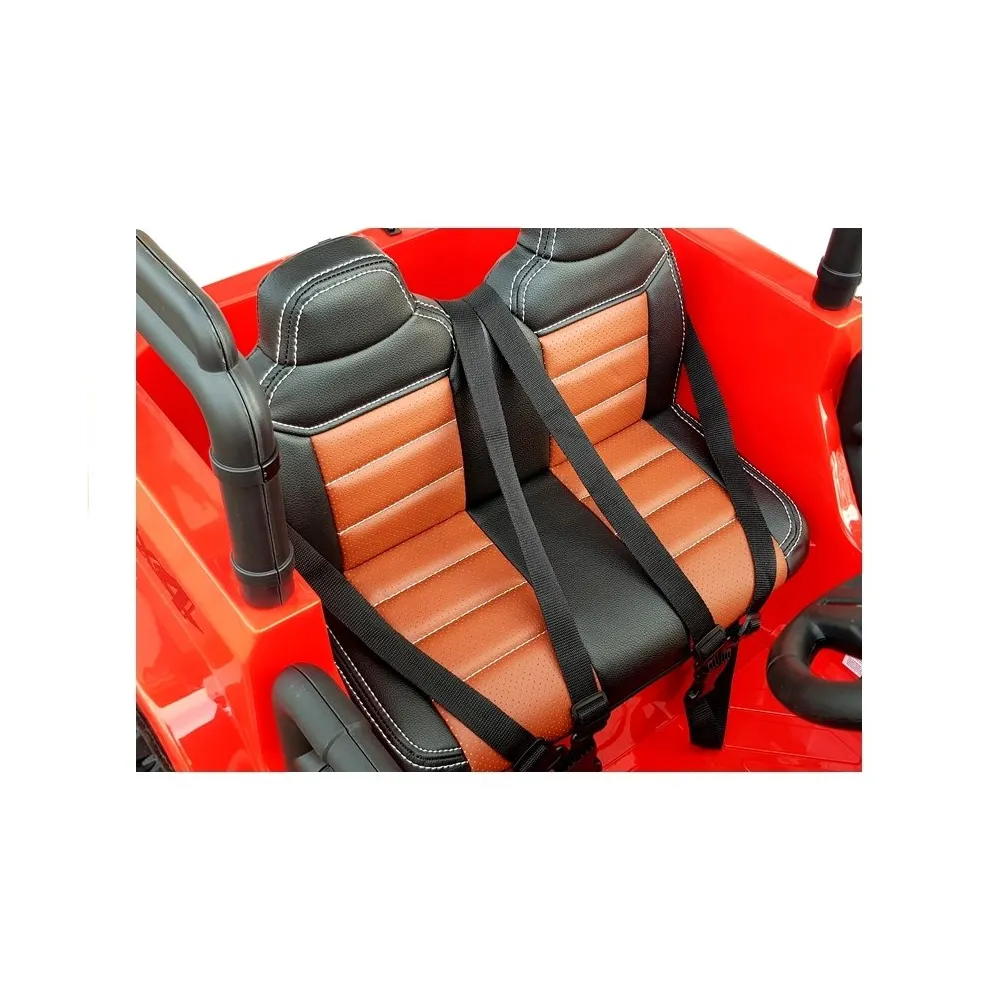 Auto na Akumulator WXE-1688 4x4 Czerwony STRONG