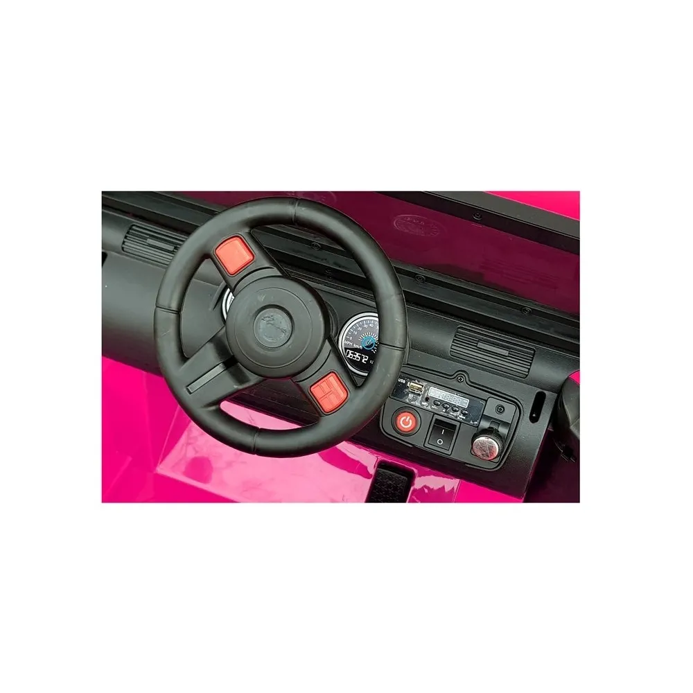 Auto na Akumulator WXE-1688 4x4 Różowy STRONG